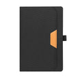 Block Notes Zarek nero - personalizzabile con logo