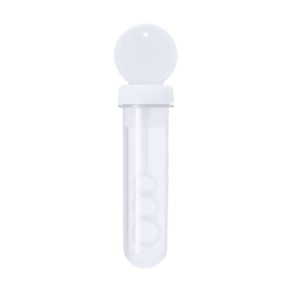 Bolle di Sapone Jakud bianco - personalizzabile con logo