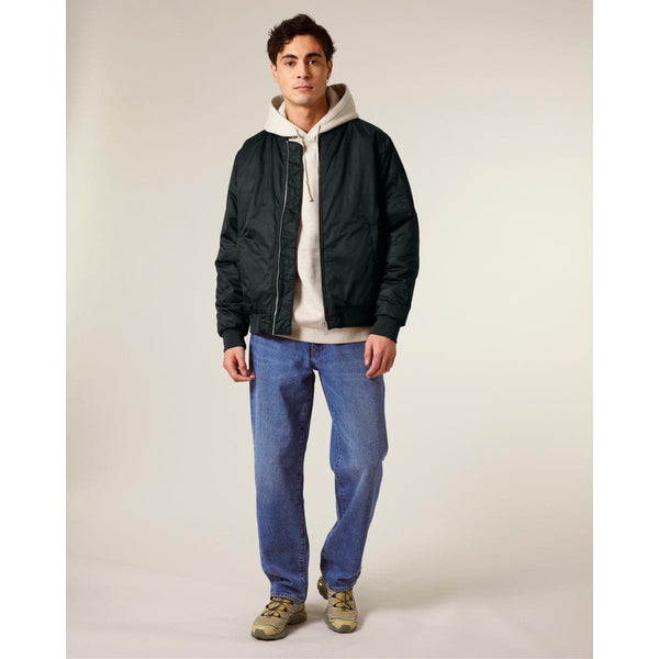 Bomber Unisex Bomber 2.0 nero / XXS - personalizzabile con logo