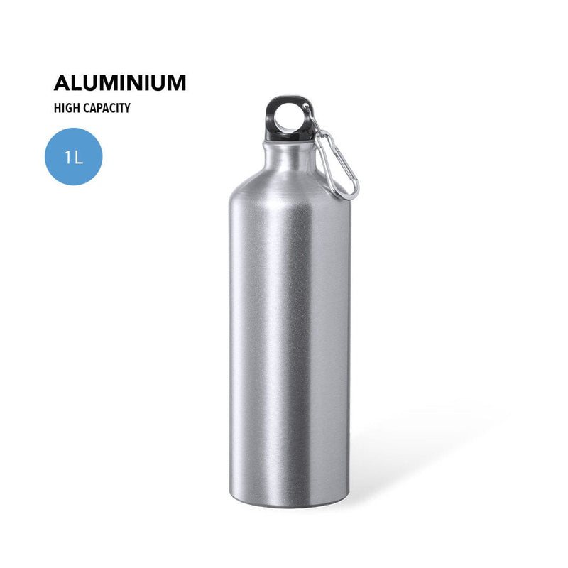 Borraccia Alwey color argento - personalizzabile con logo