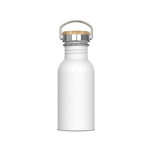 Borraccia Ashton 500ml Bianco - personalizzabile con logo