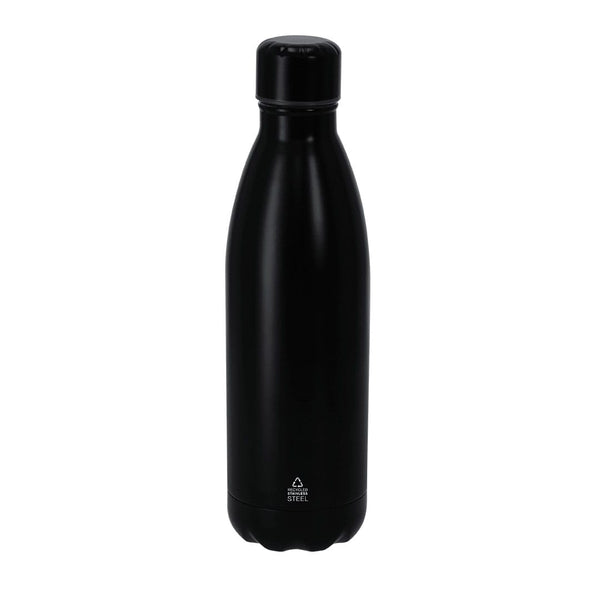 Borraccia Brendan nero - personalizzabile con logo