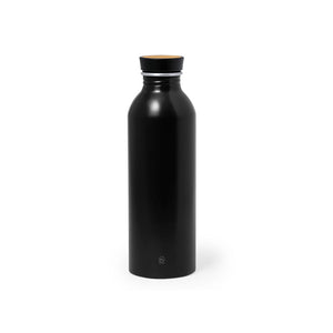 Borraccia Claud nero - personalizzabile con logo