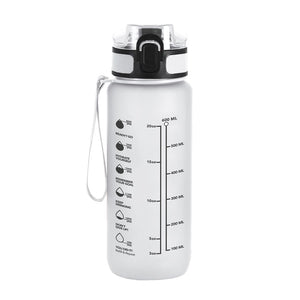 Borraccia Dalbin transparente - personalizzabile con logo