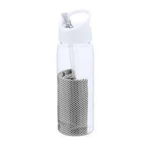Borraccia Garyl bianco - personalizzabile con logo