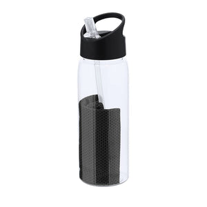 Borraccia Garyl nero - personalizzabile con logo