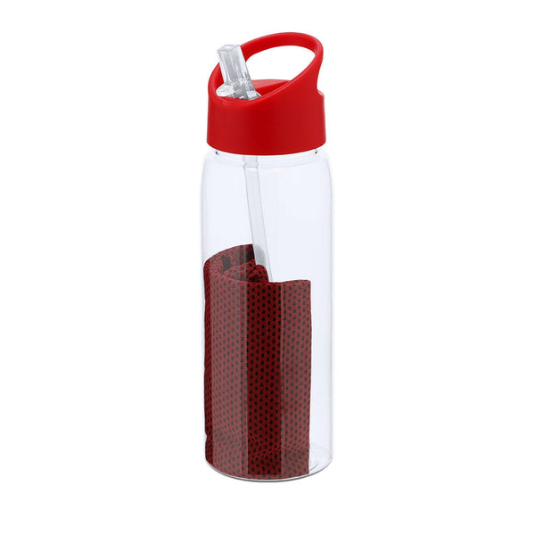 Borraccia Garyl rosso - personalizzabile con logo