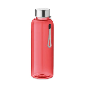 Borraccia in RPET 500ml rosso - personalizzabile con logo