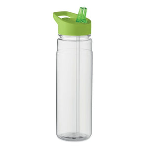 Borraccia in RPET. 650ml PP verde calce - personalizzabile con logo