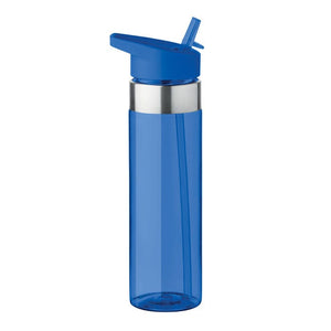 Borraccia in tritan 650ml blu - personalizzabile con logo