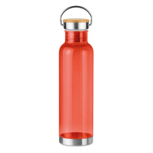 Borraccia in tritan 800ml rosso - personalizzabile con logo