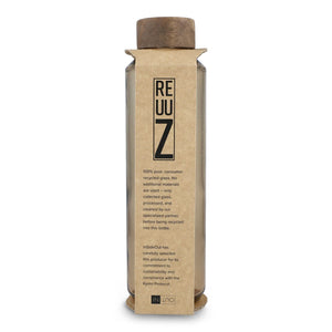 Borraccia in vetro riciclato InSideOut ReuuZ con tappo in legno 650 ml - personalizzabile con logo