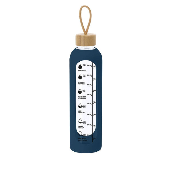 Borraccia Kramex blu navy - personalizzabile con logo