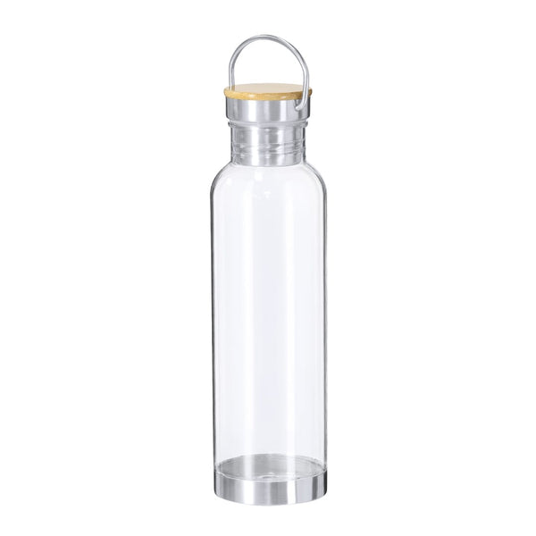 Borraccia Luxan transparente - personalizzabile con logo