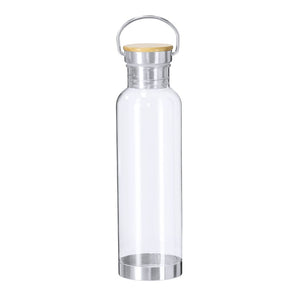 Borraccia Luxan transparente - personalizzabile con logo