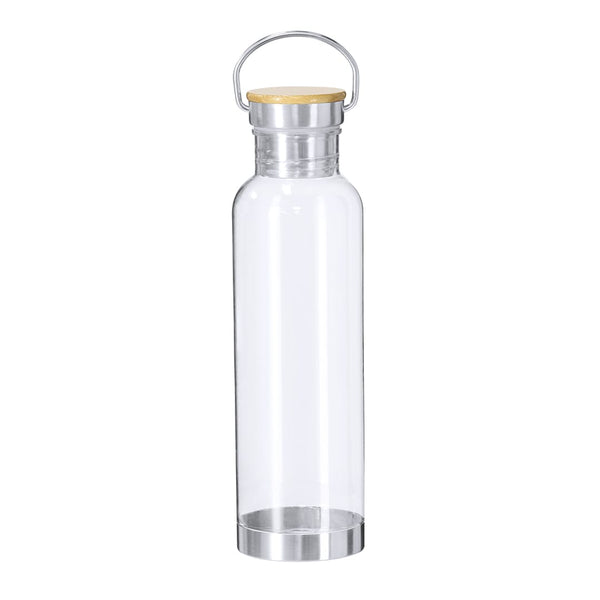 Borraccia Luxan transparente - personalizzabile con logo