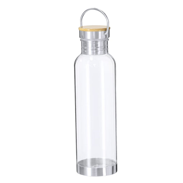 Borraccia Luxan transparente - personalizzabile con logo