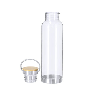 Borraccia Luxan transparente - personalizzabile con logo