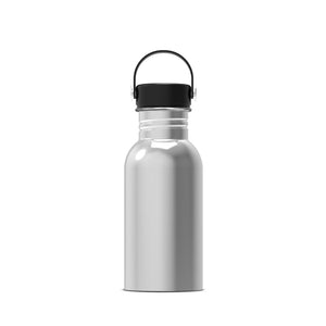 Borraccia Marley 500ml color argento - personalizzabile con logo