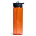 Borraccia Nelson con cannuccia 700 ml arancione - personalizzabile con logo