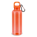 Borraccia Noa R-PET 500 ml Trasparente Trasparente / Arancione - personalizzabile con logo