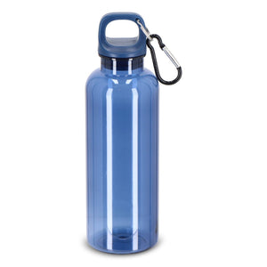 Borraccia Noa R-PET 500 ml Trasparente Trasparente / blu navy - personalizzabile con logo