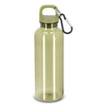 Borraccia Noa R-PET 500 ml Trasparente Trasparente / verde calce - personalizzabile con logo