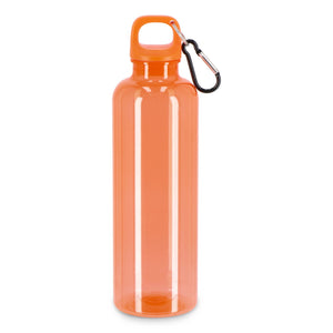 Borraccia Noa R-PET 750 ml Trasparente Trasparente / Arancione - personalizzabile con logo