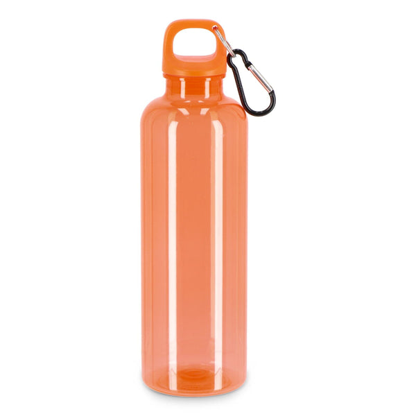 Borraccia Noa R-PET 750 ml Trasparente Trasparente / Arancione - personalizzabile con logo
