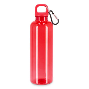 Borraccia Noa R-PET 750 ml Trasparente Trasparente / Rosso - personalizzabile con logo