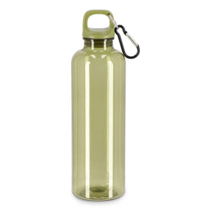 Borraccia Noa R-PET 750 ml Trasparente Trasparente / verde calce - personalizzabile con logo