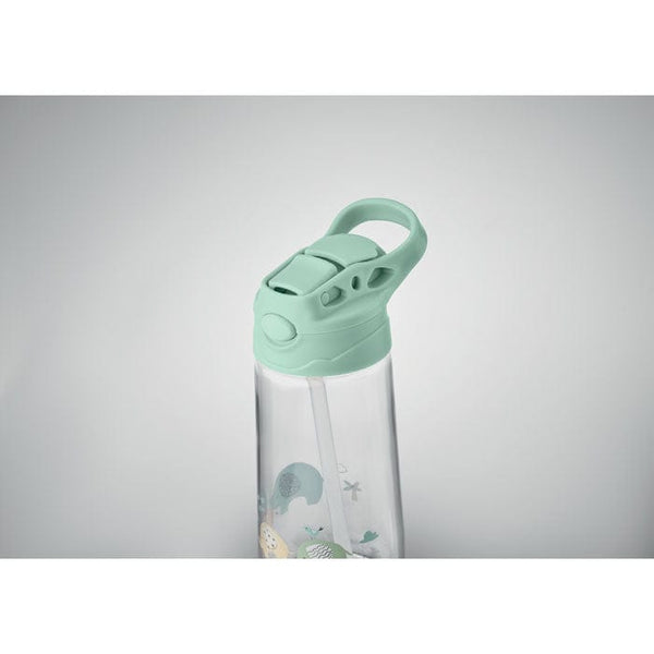 Borraccia per bambini in Tritan 450 ml Verde calce - personalizzabile con logo