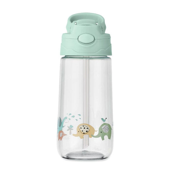 Borraccia per bambini in Tritan 450 ml Verde calce - personalizzabile con logo