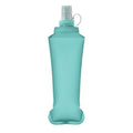 Borraccia pieghevole da 500 ml Azzurro - personalizzabile con logo