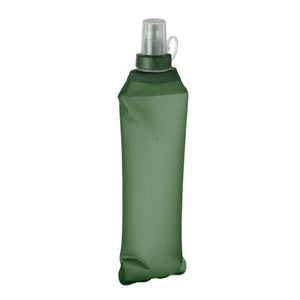 Borraccia pieghevole da 500 ml - personalizzabile con logo