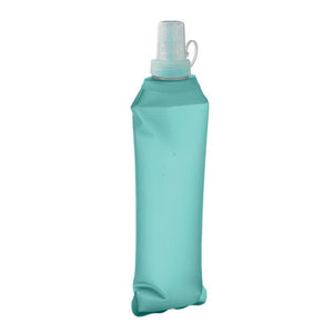 Borraccia pieghevole da 500 ml - personalizzabile con logo