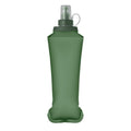 Borraccia pieghevole da 500 ml Verde - personalizzabile con logo