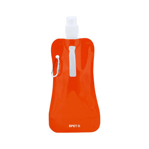 Borraccia Pieghevole Risix arancione - personalizzabile con logo