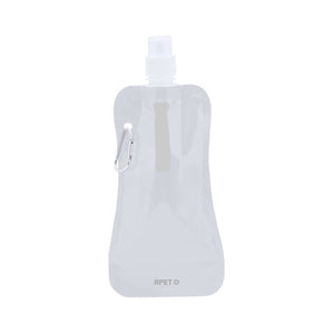 Borraccia Pieghevole Risix bianco - personalizzabile con logo