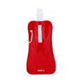 Borraccia Pieghevole Risix rosso - personalizzabile con logo