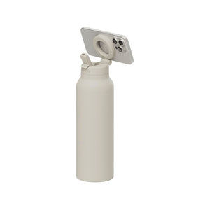 Borraccia  RINGO Pro con anello magnetico MagSafe® 710ML bianco - personalizzabile con logo
