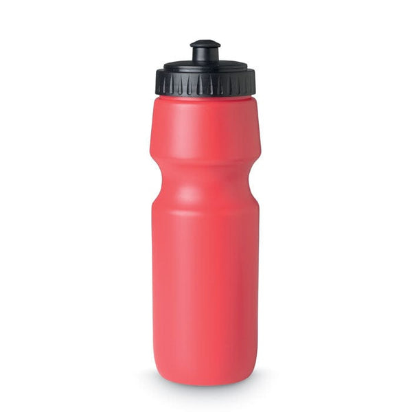 Borraccia sport da 700 ml rosso - personalizzabile con logo