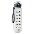 Borraccia sportiva RPET 1L bianco - personalizzabile con logo