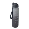 Borraccia sportiva RPET 1L Nero - personalizzabile con logo