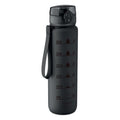 Borraccia sportiva RPET 1L Nero - personalizzabile con logo