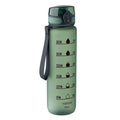 Borraccia sportiva RPET 1L verde - personalizzabile con logo