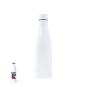 Borraccia Sublimazione Crafor bianco - personalizzabile con logo