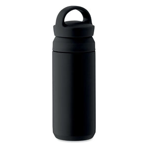 Borraccia termica 320 ml Re-Inox Nero - personalizzabile con logo