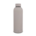 Borraccia termica Alchemy soft touch 500ml Beige - personalizzabile con logo