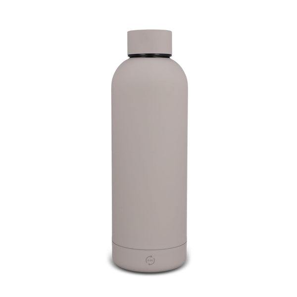 Borraccia termica Alchemy soft touch 500ml Beige - personalizzabile con logo